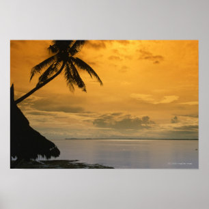 Bloedzonsondergang Poster