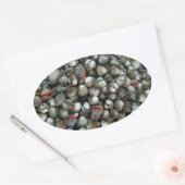 Bloedzuigdeksels Ovale Sticker (Envelop)