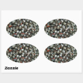 Bloedzuigdeksels Ovale Sticker (Vel)