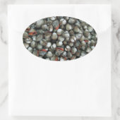 Bloedzuigdeksels Ovale Sticker (Tas)