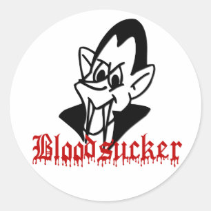 Bloedzuiger Vampier Halloween Stickers