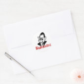 Bloedzuiger Vampier Halloween Stickers (Envelop)