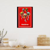 "Bloedzweet en tandwielen en de Ronde van Frankrij Poster (Keuken)