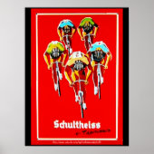 "Bloedzweet en tandwielen en de Ronde van Frankrij Poster (Voorkant)