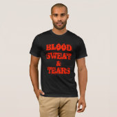 Bloedzweet en tranen t-shirt (Voorkant volledig)