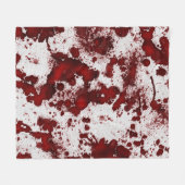 Bloedzweren Fleece Deken (Voorkant (Horizontaal))