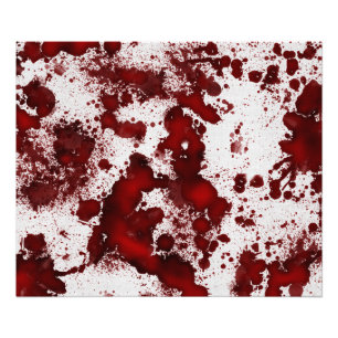 Bloedzweren Foto Afdruk