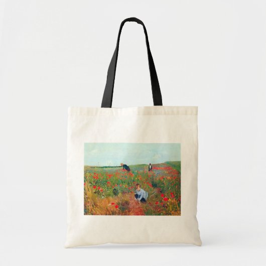 Bloeemen plukken in het veld, Mary Cassatt Tote Bag (Voorkant)