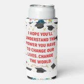 bloei aanpassen met afstuderen powerCooler Seltzer Blikjeskoeler (Seltzer Achterkant)