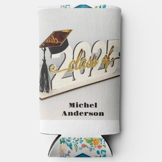 bloei aanpassen met afstuderen powerCooler Seltzer Blikjeskoeler (Voorkant)