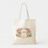 Bloei Bloemen en Mochi Tote Bag (Achterkant)