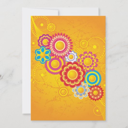 Bloei Bloemen Uitnodigingen (Voorkant)