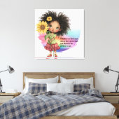 Bloei Canvas Afdruk (Insitu (Slaapkamer))