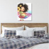 Bloei Canvas Afdruk (Insitu (Slaapkamer))