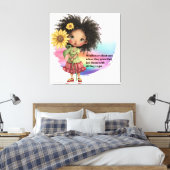 Bloei Canvas Afdruk (Insitu (Slaapkamer))