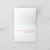 Bloei de Kaart van de Verjaardag (Binnen)