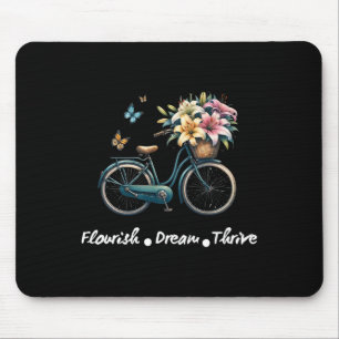 Bloei Droom Bloei Bloemrijke Fiets Subtiel 8647 Tr Muismat