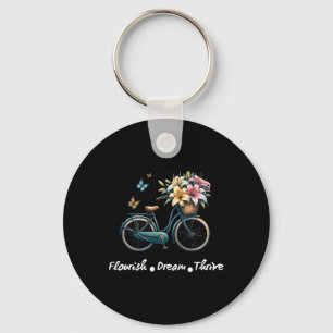 Bloei Droom Bloei Bloemrijke Fiets Subtiel 8647 Tr Sleutelhanger