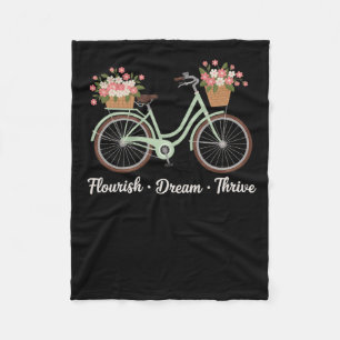 Bloei Droom Gedijt Bloemige Fiets Trump Subtiel We Fleece Deken
