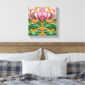 Bloei Eeuwig Canvas Afdruk (Insitu (Slaapkamer))