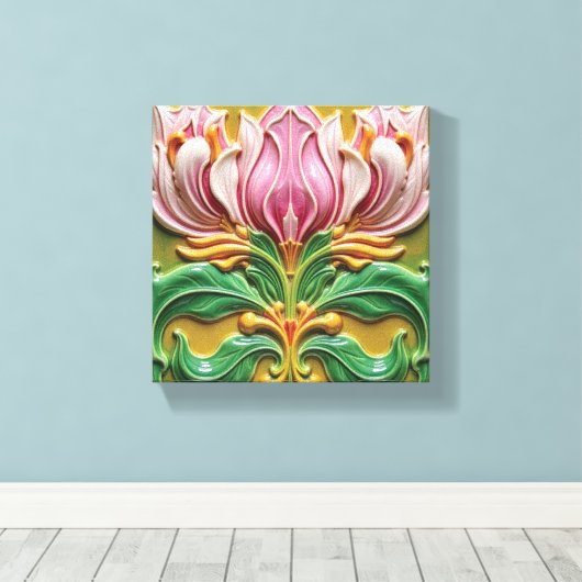 Bloei Eeuwig Canvas Afdruk (Insitu (Houten vloer))