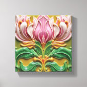 Bloei Eeuwig Canvas Afdruk (Voorkant)