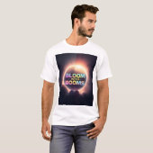 Bloei en bloei: bloeien met kracht t-shirt (Voorkant volledig)
