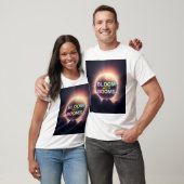 Bloei en bloei: bloeien met kracht t-shirt (Unisex)