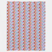 Bloei Fleece Deken (Voorkant)