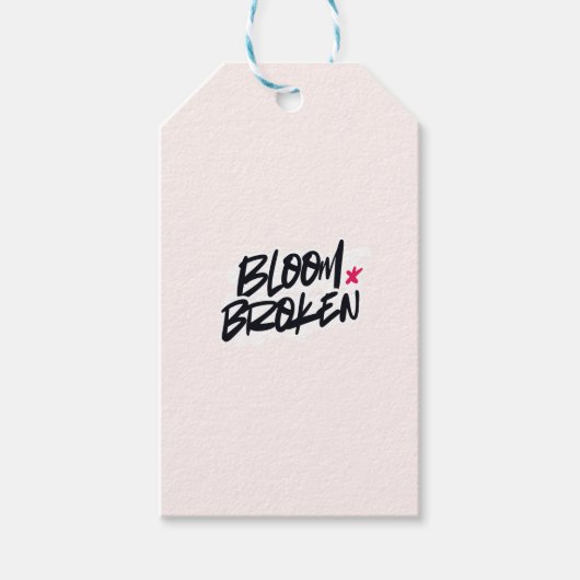 BLOEI GEBROKEN CADEAULABEL (Voorkant)