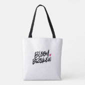BLOEI GEBROKEN TOTE BAG (Achterkant)