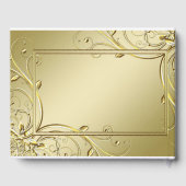 Bloei Goud 50ste Huwelijksjubileum Gastenboek (Achterkant)