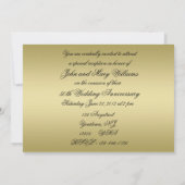 Bloei Gouden 50ste Huwelijksverjaardag Kaart (Achterkant)