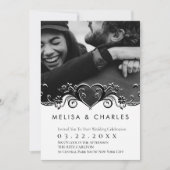 Bloei hart foto kaart (Voorkant)