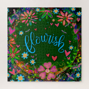 Bloei Harten Bloemen Leuke Inspirivity Legpuzzel