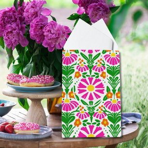 Bloei helder & vier in stijl medium cadeauzakje