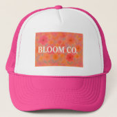 Bloei Hoed Trucker Pet (Voorkant)