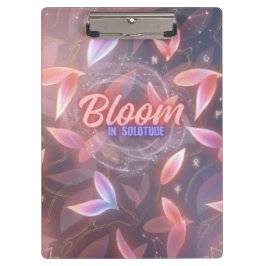 Bloei in afzondering Esthetische Cute Bloemige Aan Klembord