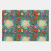 Bloei in de kerstverpakking inpakpapier vel (Voorkant 2)