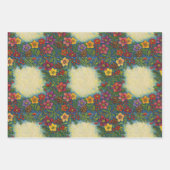 Bloei in de kerstverpakking inpakpapier vel (Voorkant)