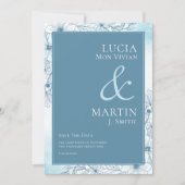 Bloei in de winter Bewaar de datum Kaart (Voorkant)