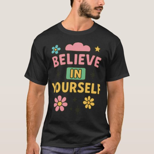 Bloei in geloof t-shirt (Voorkant)