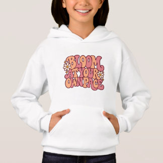 Bloei In Je Eigen Tempo Retro Roze Kids Tiener Pul
