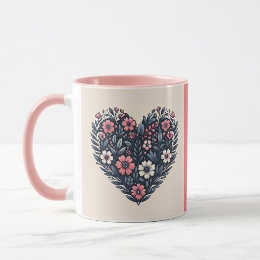 "Bloei in Zijn Geschenken" Koffie Mok (Links)