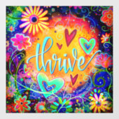 Bloei “Inspirivity” Raamsticker (Vel)