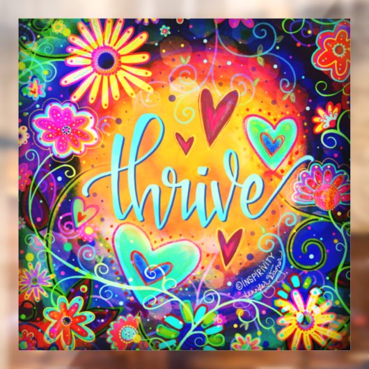 Bloei “Inspirivity” Raamsticker (Vel 2)