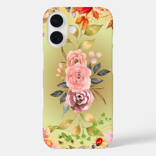 Bloei je telefoonstijl met de charme van natuur." Case-Mate iPhone case (Achterkant)