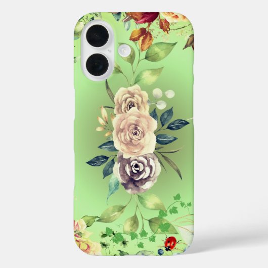 Bloei je telefoonstijl met de charme van natuur." Case-Mate iPhone case (Achterkant)