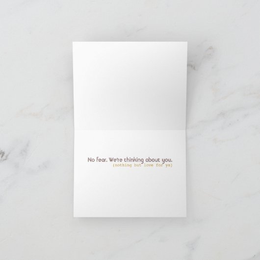 Bloei Kaart Encouragment (Binnen)