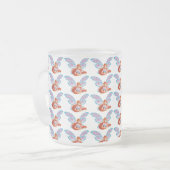 Bloei Matglas Koffiemok (Voorkant links)